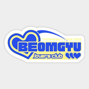 Beomgyu Lovers Club TXT Sticker